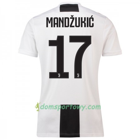 Koszulka Juventus Mandzukic 17 Domowe Koszulki Piłkarskie 2018-2019 Krótki Rękaw